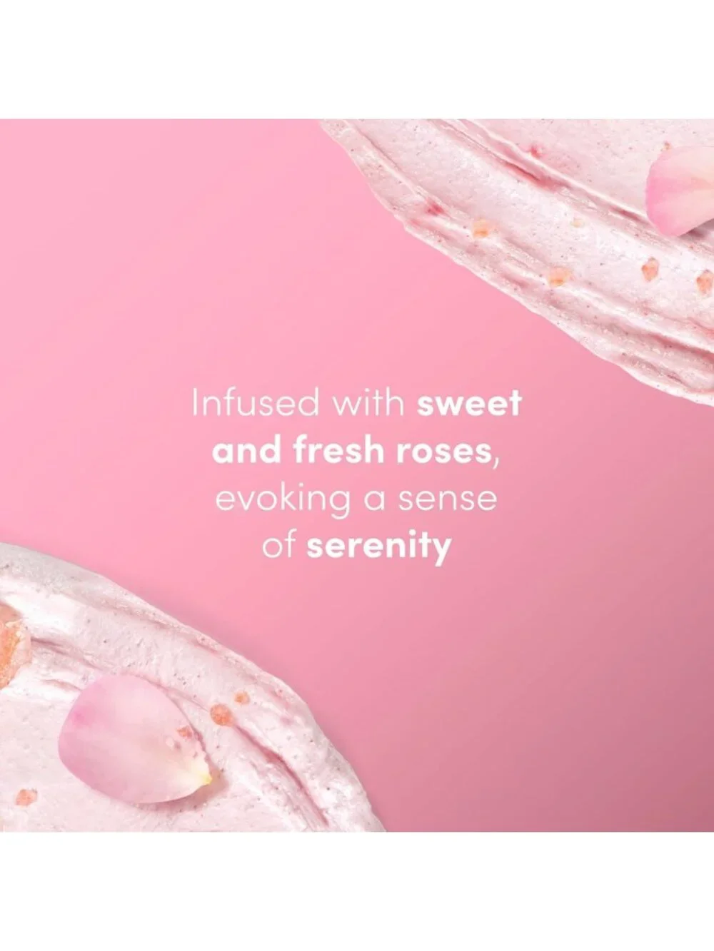 Himalayan Salt & Rose Oil Body Scrub - Exfoliating 15 oz for Smooth, Polished